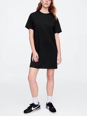 BNWT gap t shirt dress black - women’s petite XS